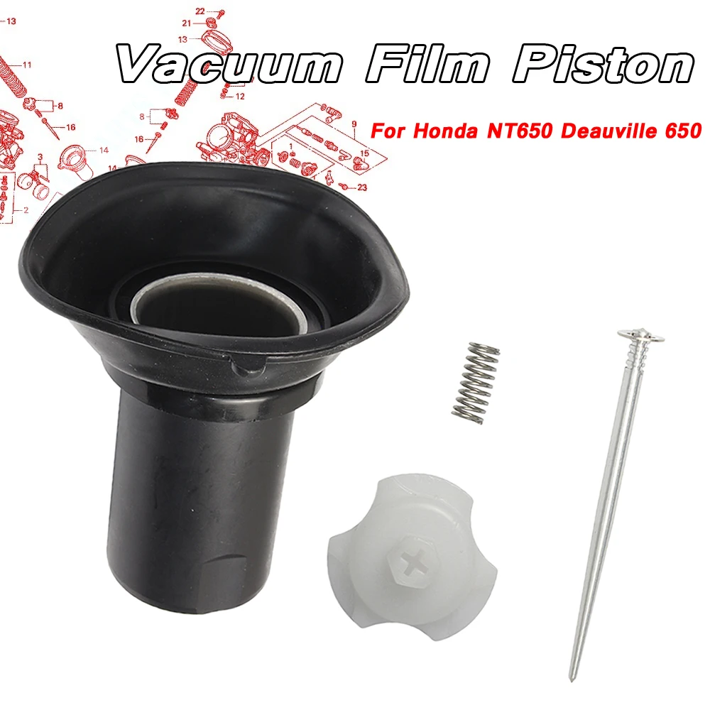 Carburetor Vacuum Film Piston Membrane Diaphragm Piston For Honda Nt650 Deauville 650