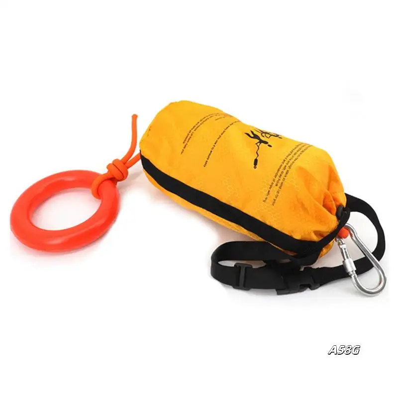 

2X Reflective Throw Rope With Throw Bag For Water Rescue Flotation Rescue Ropes