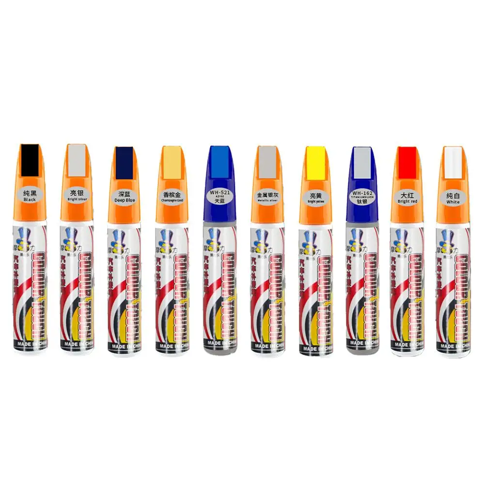 Autokratzer-Reparatur-Lackstift, schwarz, für die Lackreparatur, mehrere Farben erhältlich, Lackreparaturstift, das Kratzzubehör abdeckt