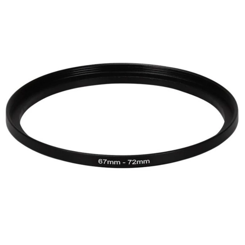 Agnicy Photography Accessories 67-72mm Filter Adapter Ring All Metal Sequential Ring Inverted Ring