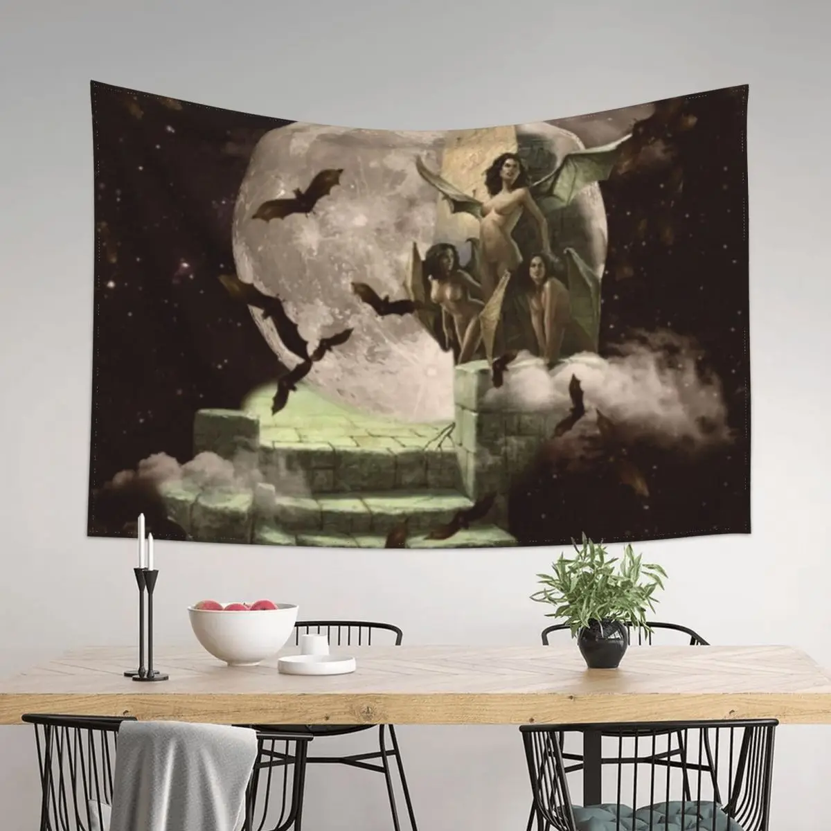 

JOURNEY TO THE END OF NIGHT Tapestry Things To Decorate The Room Bed Room Decoration Decoration Bedroom Wall Decor Tapestry