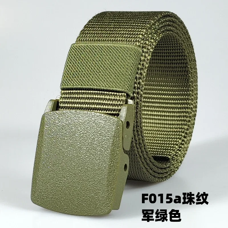 Men\'s Belt Outdoor Casual Canvas Belt nonmetal Free Training Nylon Tactical Belt With Pants Jeans Sports Belts For Men Women