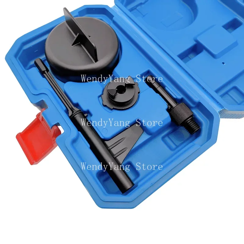 

Металлический инструмент для заправки трансмиссионного масла для Mercedes Benz 725.0, 9-скоростной инструмент для замены масла, прочный инструмент для заправки трансмиссионного масла с чехлом