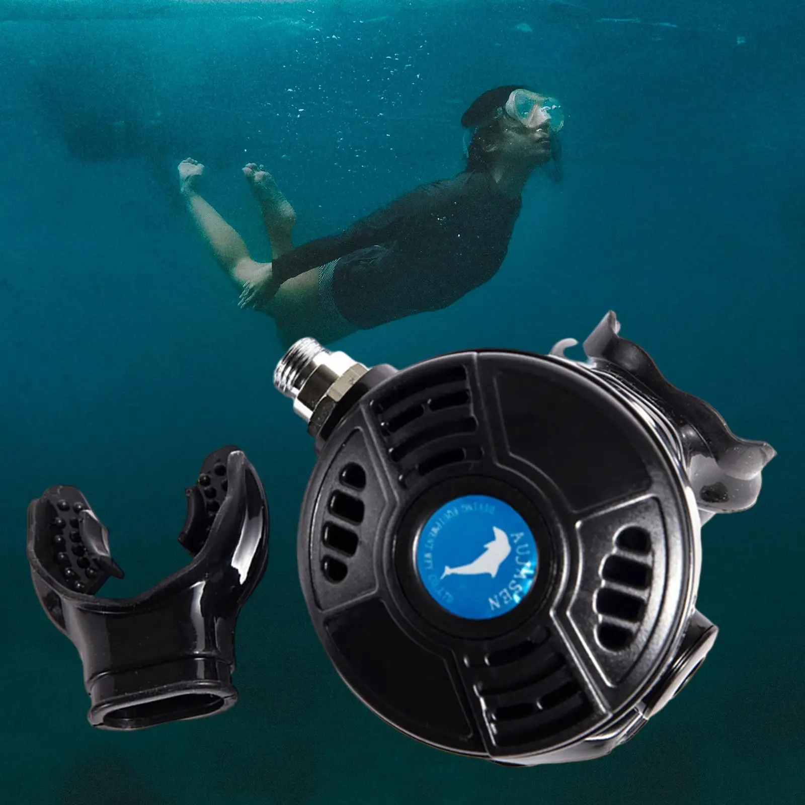 Durable Scuba Diving  Regulator, Breath Adjuster, Underwater Water Sports Dive