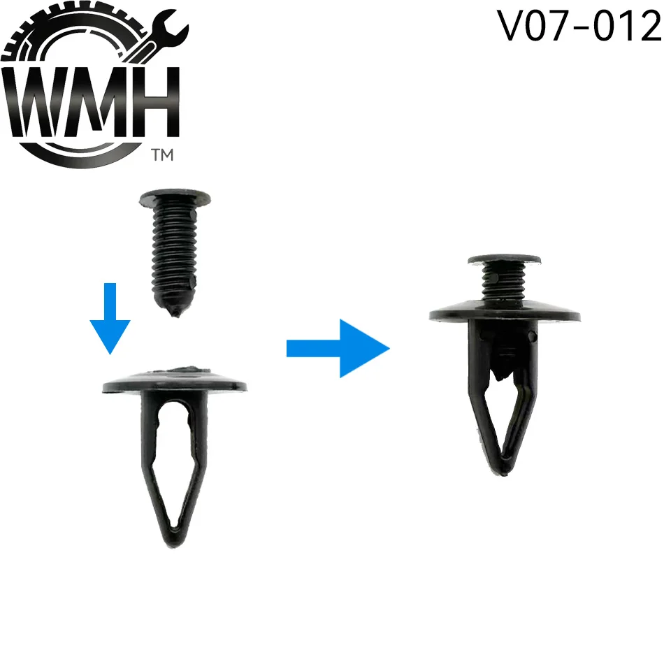 20/50Pcs NA0156145 6384401a00 Internal Fender Plate Fastener Inside Fender Clip for Toyota, Honda, Ford, Nissan Car Accessories