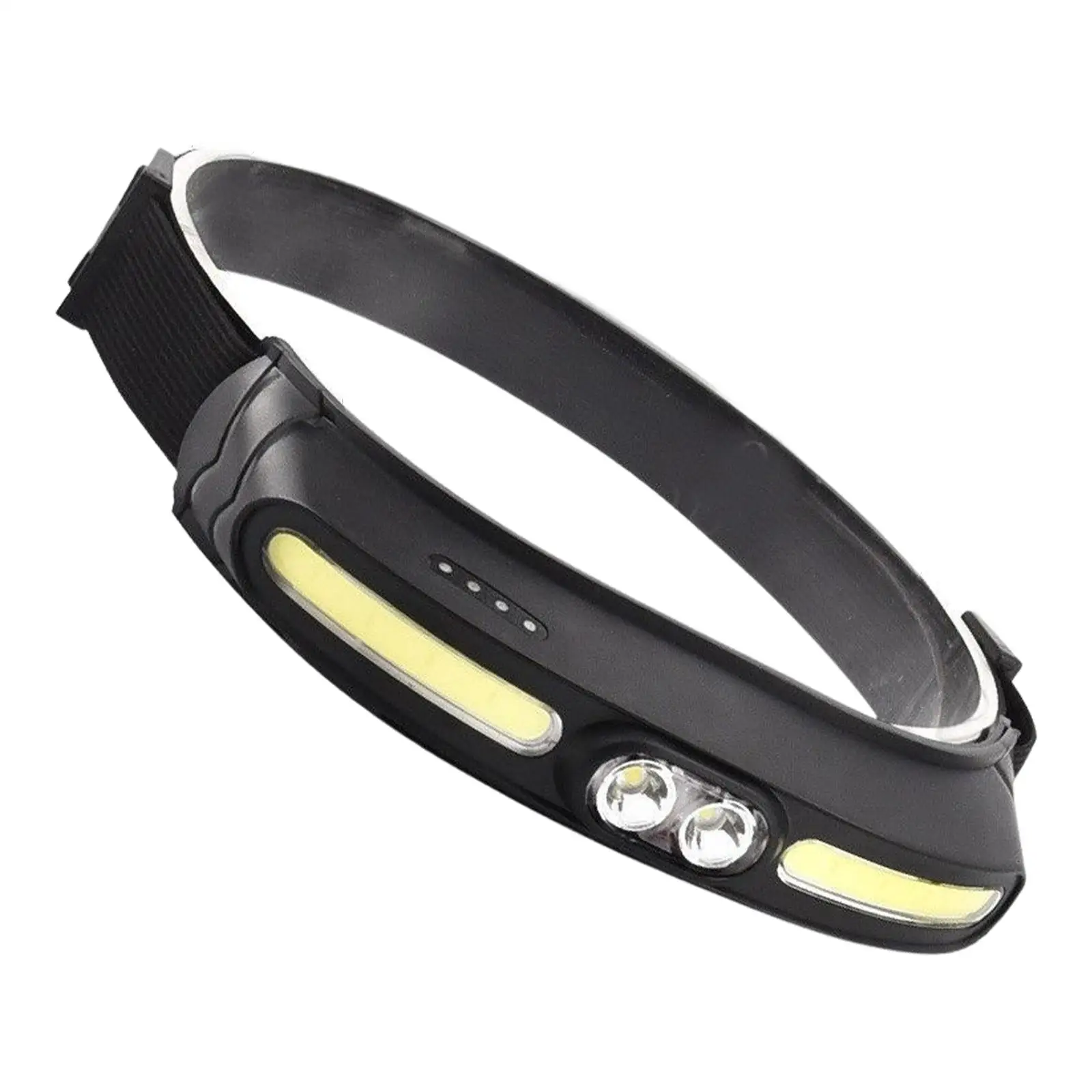 LED Headlamp Head Light Adjustable Illumination Elastic Headband Flashlight