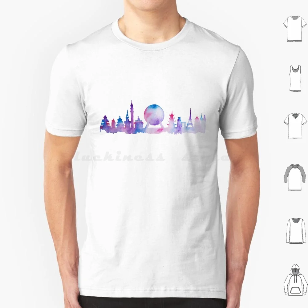 Orlando Future Theme Park Inspired Skyline Silhouette T Shirt Men Women Kids 6xl Skyline Florida Theme Park Park Japan Mexico