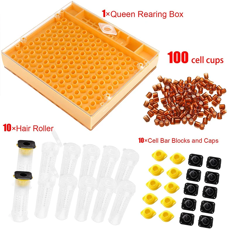 Beekeeping Bee Beekeeper Queen Rearing Kit with nicot Queen Rearing System Equipment Tools