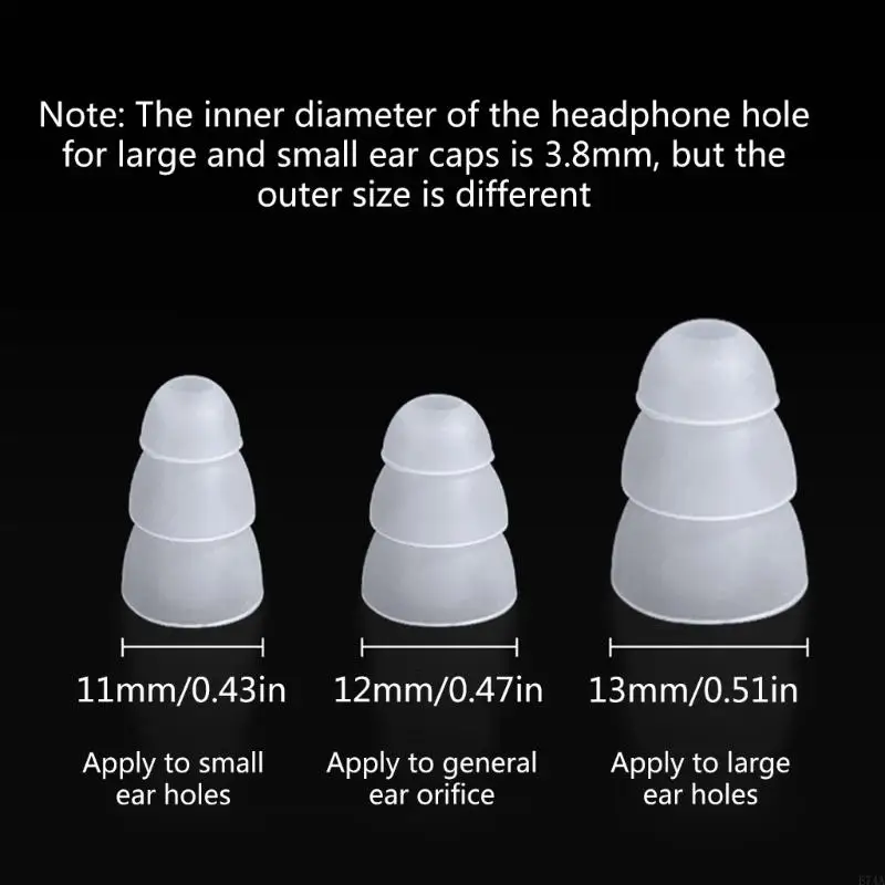 nghe nghe nghe nghe silicone trong bao gồm thay thế 3 cặp E74A