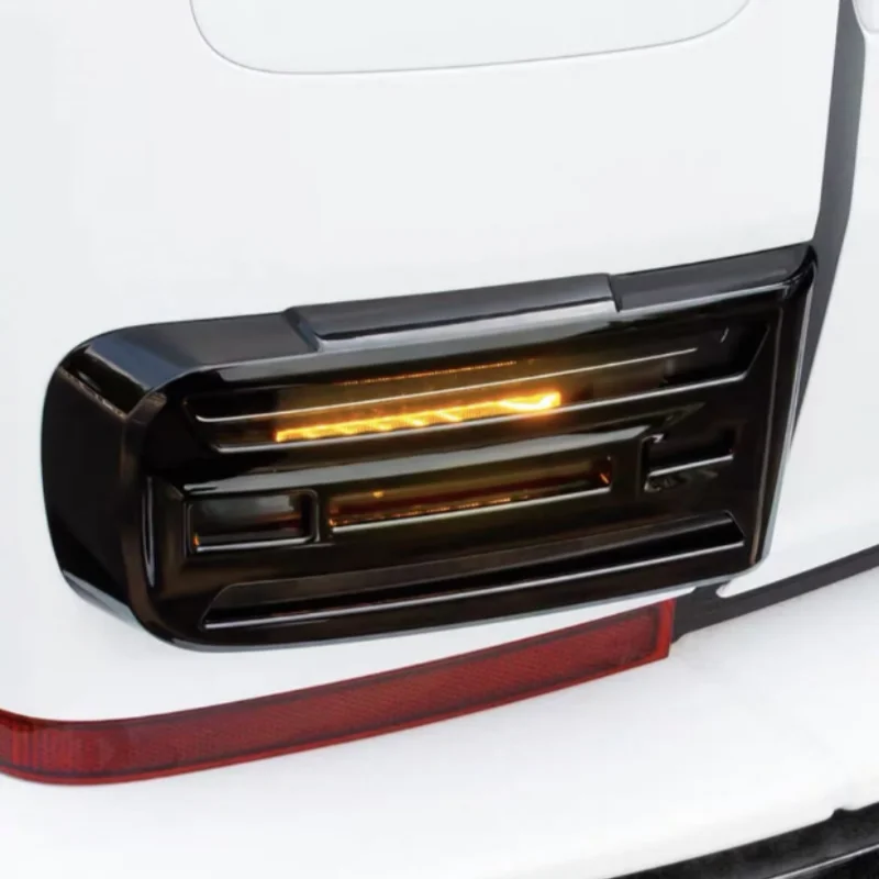 For Chery ICAR V23 2025-2026 black appearance before and after the fog light frame before the face bar Darth Vader set accessori