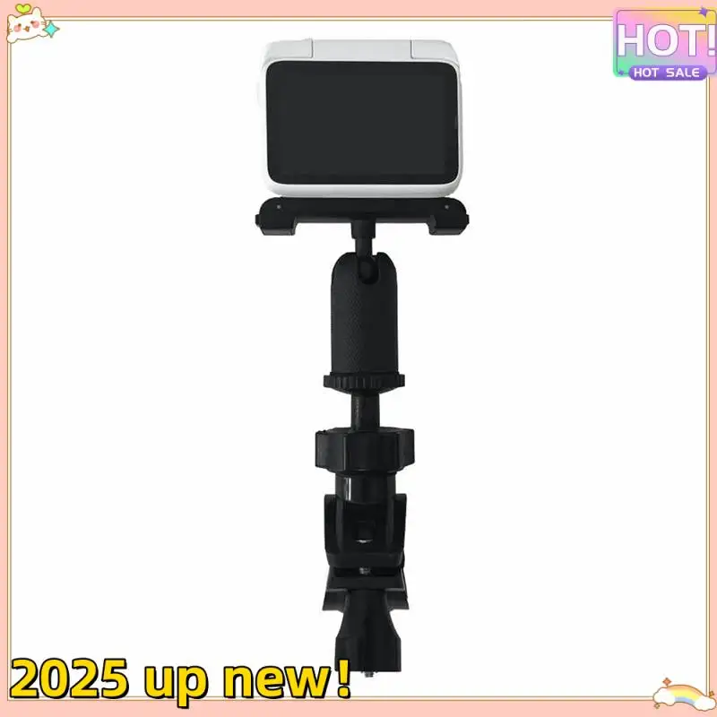 Classy-Bike 스포츠 카메라 클램프 마운트 홀더 클립 자전거 Insta360 GO3 액션 카메라 용 360도 회전 브래킷