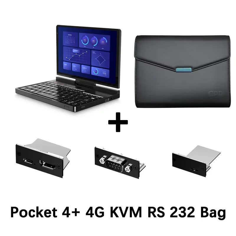 ¡Nueva versión 2025! GPD Pocket 4 8,8 pulgadas AMD Ryzen AI 9 HX 370/8840U 64GB RAM 2TB NVMe Mini computadora portátil para empresas