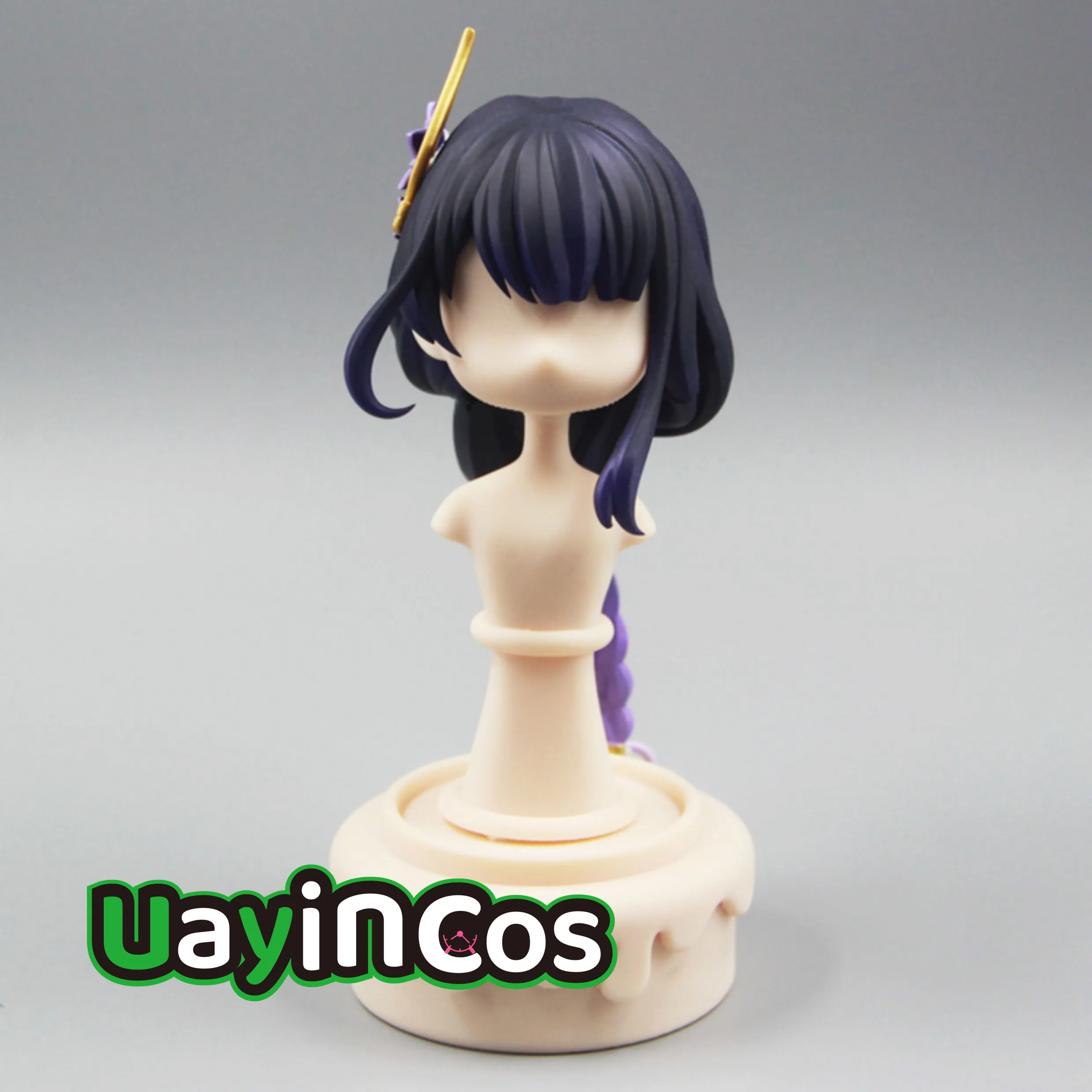 

Genshin Impact Raiden Shogun ручной работы OB11 OB22 GSC корпус волос съемный парик для волос лицевые панели аксессуары для кукол BJD игры аниме