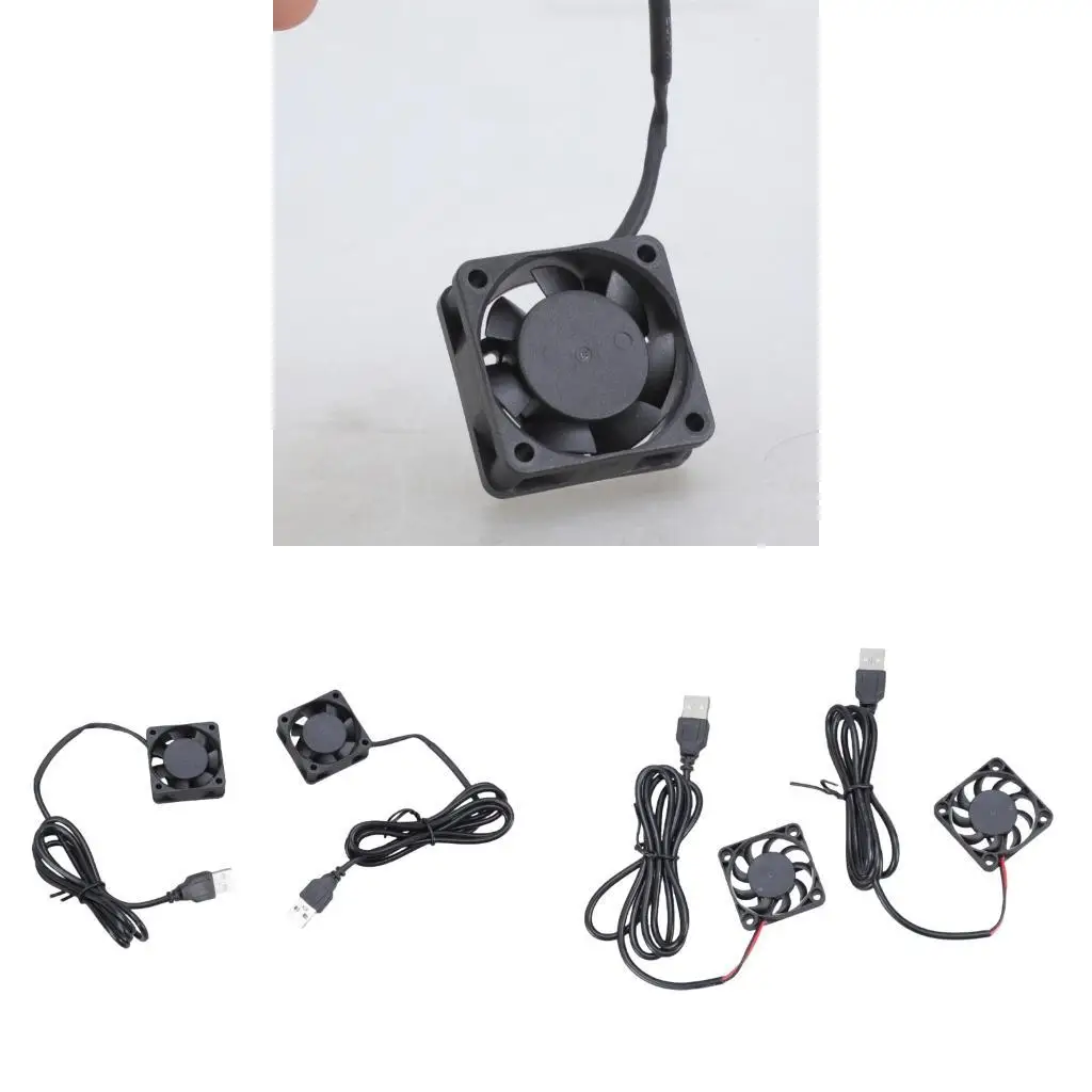 

652F DC5V USB Powerds 40 -мм охлаждающий вентилятор подшипник для маршрутизаторов.