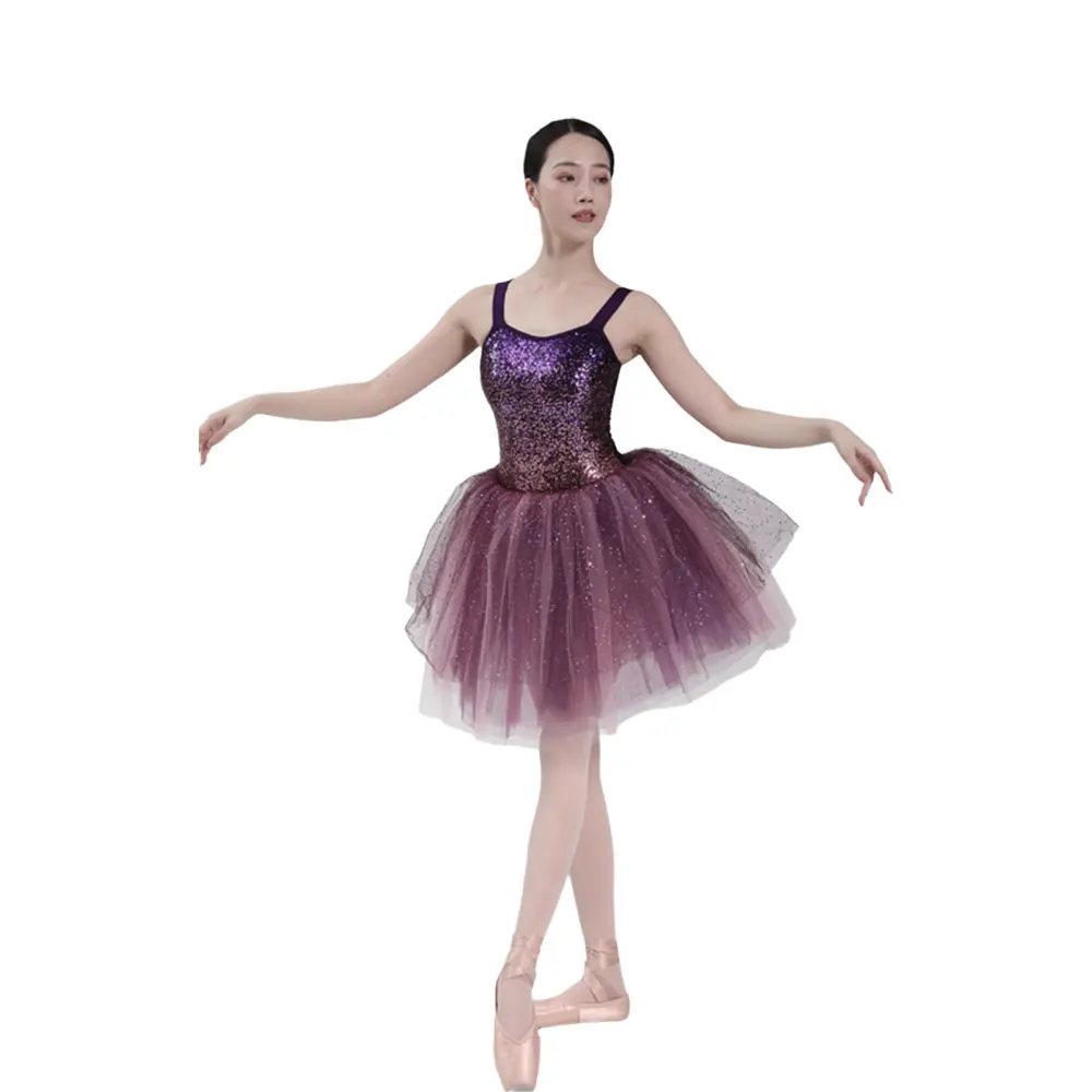 

Ballet Conjoined High Crotch Tutu Skirt Flash Film High-level Professional Tutu Skirt Stage Performance Clothing