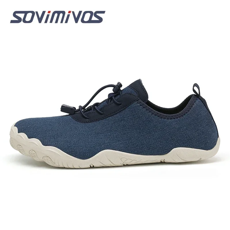 Tênis minimalista de trail runner, cross-trainer masculino, sapato minimalista e descalço, sola zero drop, caixa de toe larga, feminino