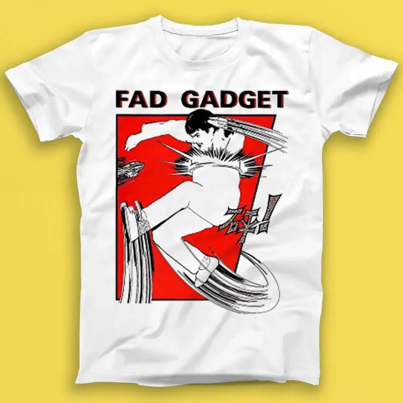 Fad Gadget Fireside Favourites New Wave Punk Music T Shirt