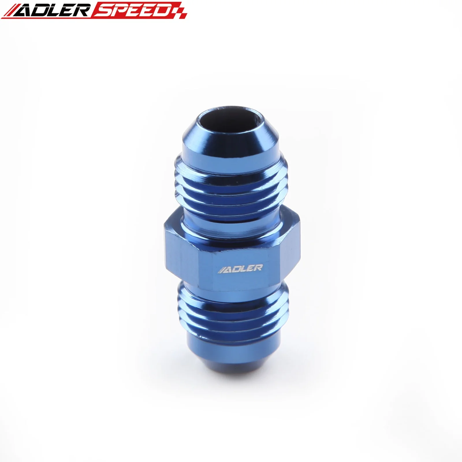 Aluminum Straight AN3 AN4 AN6 AN8 AN10 AN12 AN16 AN20 Male Flare Union Fitting Adapter