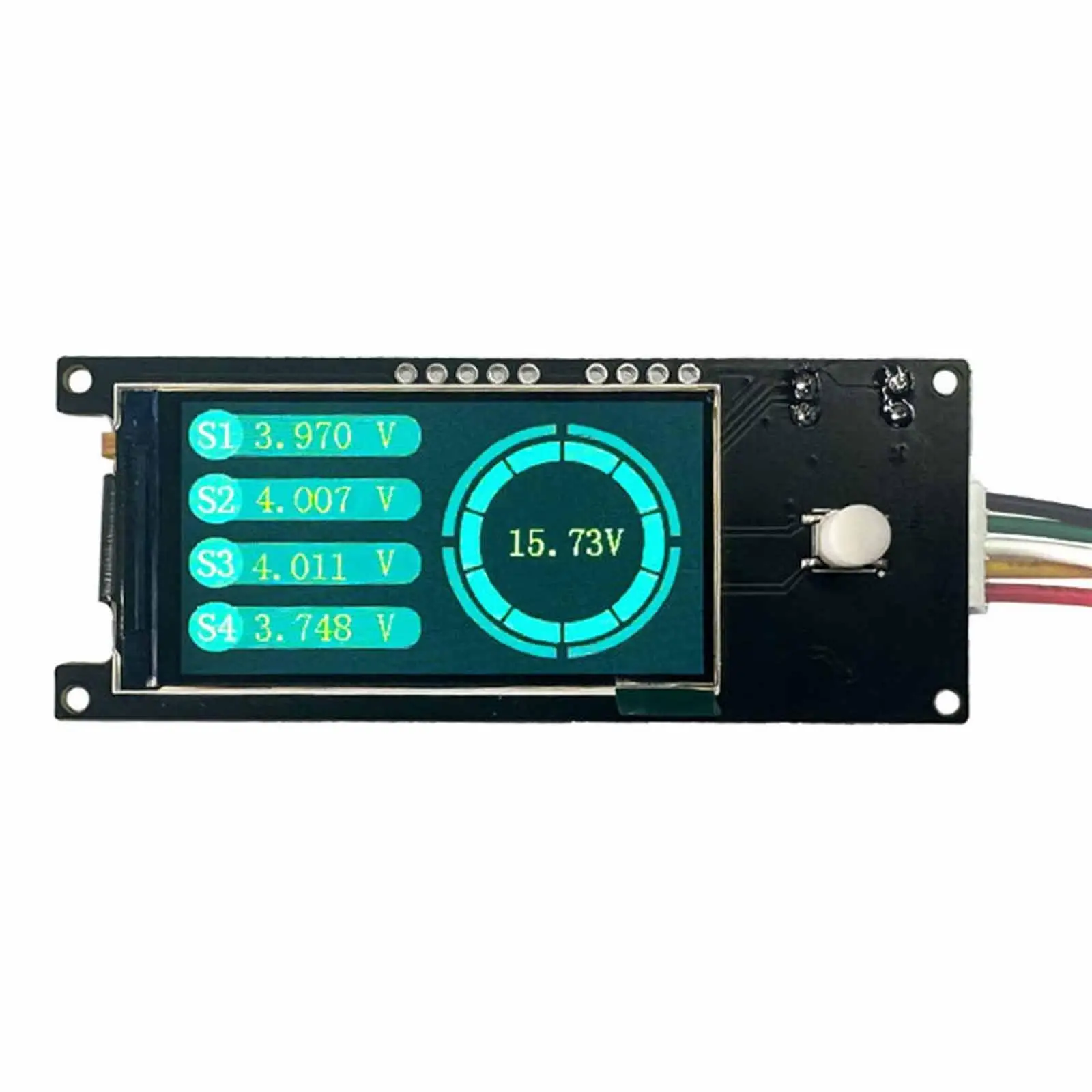 

4S Battery Voltage LCD Module Compact Design Voltage Tester Accurate Indicator for Battery Cell Testing