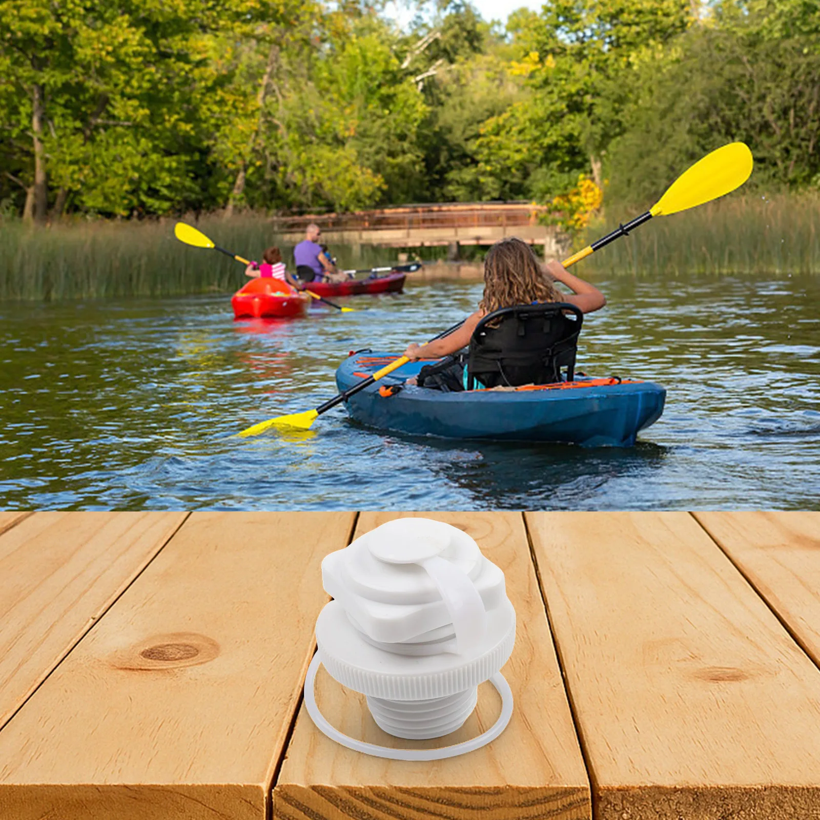 Boston Style Air Chamber Screw Valve for Later Style Inflatable Boats for kayaks Airbeds Canoes Pool Rafts BIGMOUTH Inflatables