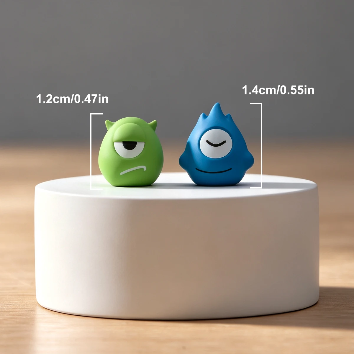 Niedliche Ornamente, bunte Mini-Cartoon-Figuren, Mini-Dekorationen, 3D-Figuren, Innendekoration für den Schreibtisch, Auto-Innenausstattungszubehör – Detail 11