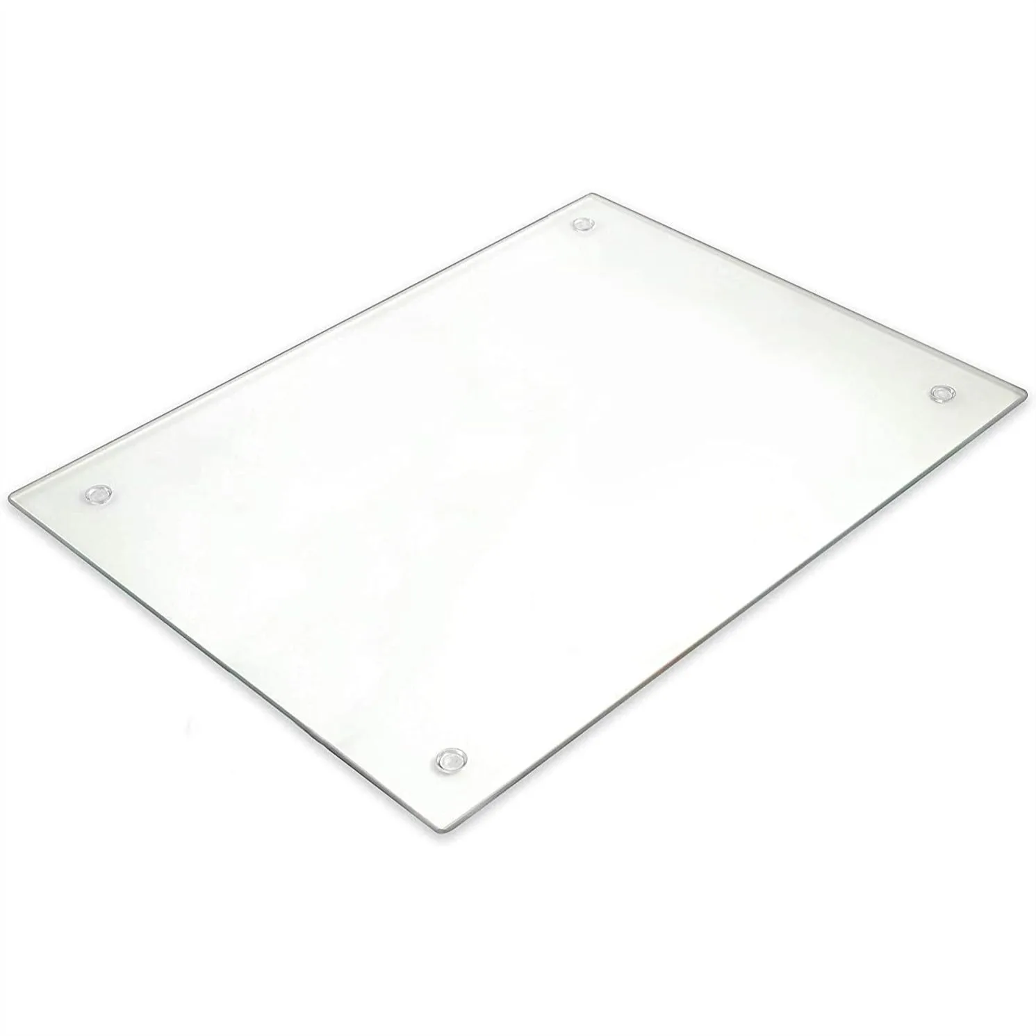 

Tempered Glass Cutting Board Large 12x16 Inch Clear Chopping Mat Heat Resistant Scratch Resistant Dishwasher Safe Non Slip Kitchen Board