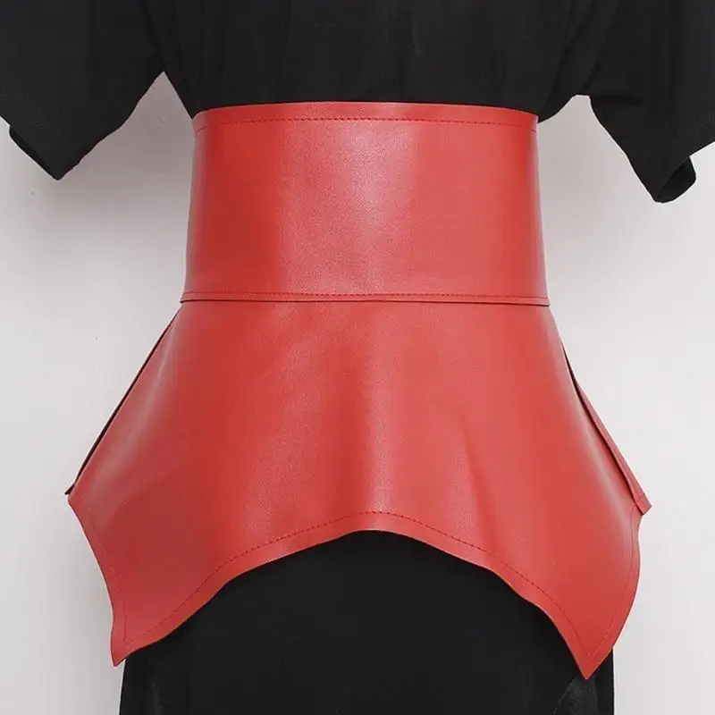 652F بولي Peplum Peplum سلسلة الخصر مطاطا Cincher للنساء الحفلات الراقصة المرحلة والنادي ملابس غير رسمية مجوهرات متقنة