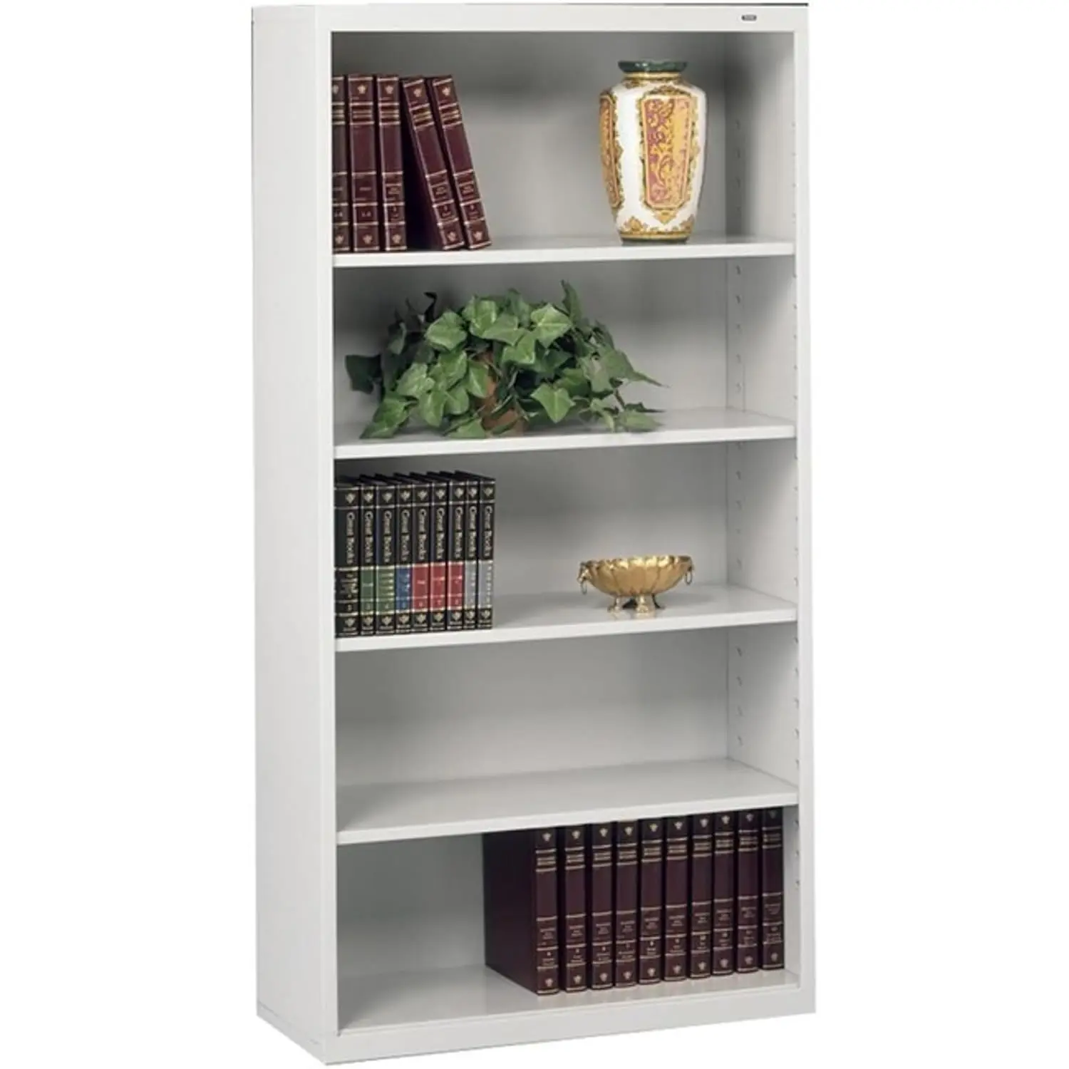 5-Shelf Welded Steel Bookcase 66