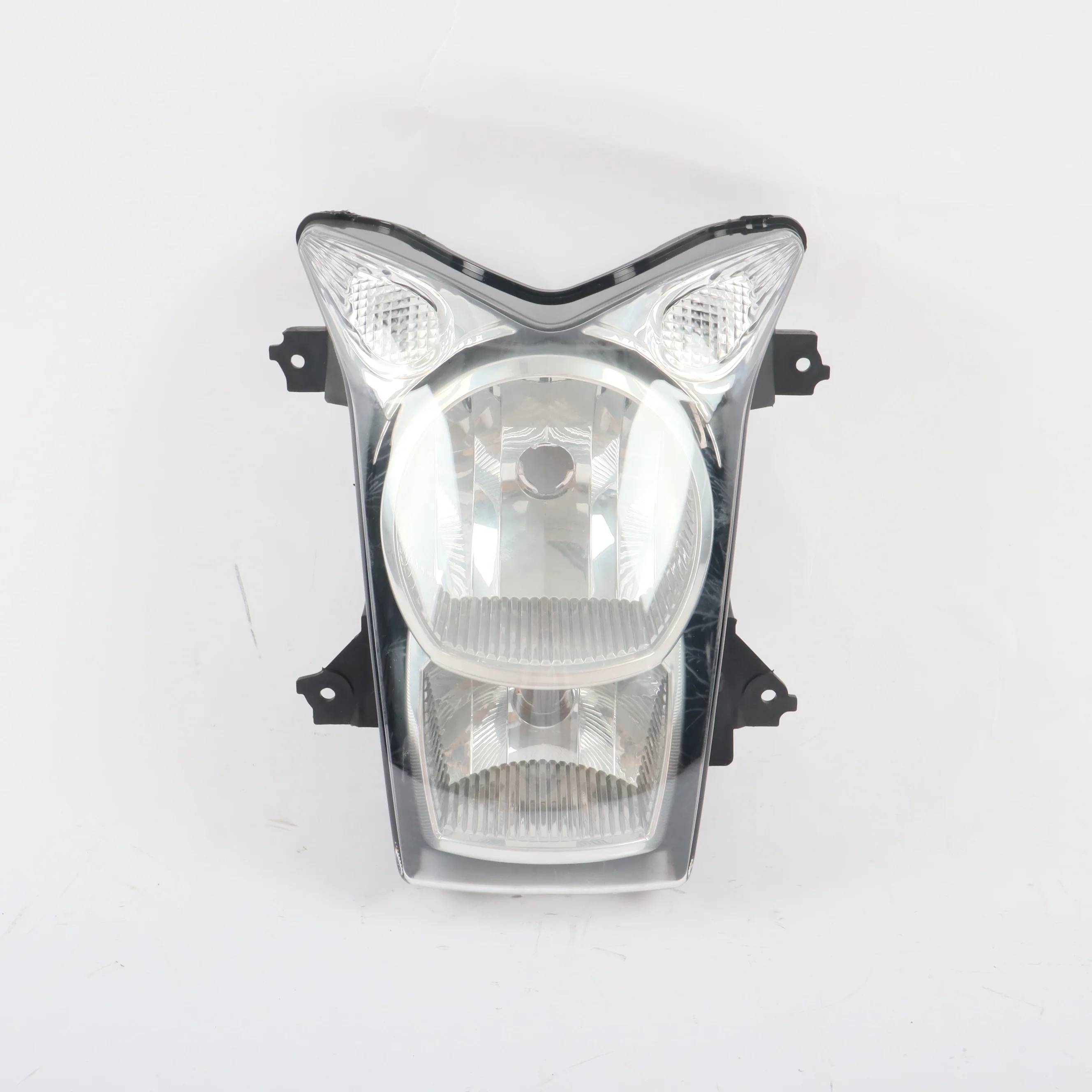 China Factory Motorcycle Parts For KAWASAKI ER-6N 2009 2010 2011 Clear Headlight Assembly Head Light Lamp