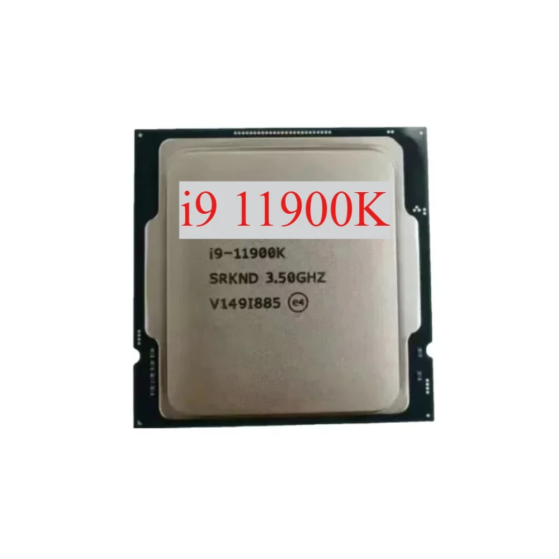 1pcs Perfect test Intel Core i9 11900K i9 11900K CPU 3.5 GHz 16M 125W LGA 1200