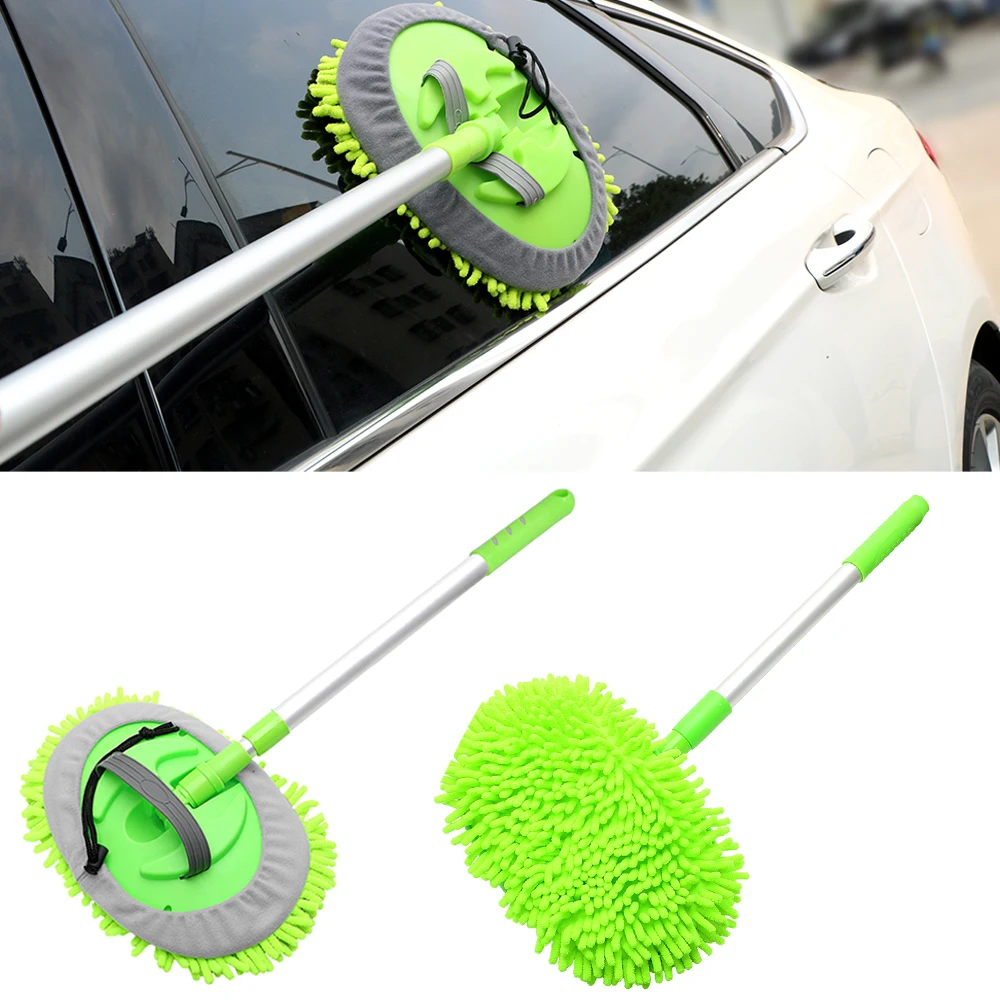 Polvere Cera Mop Accessori per auto Strumento per il lavaggio delle finestre morbido Lavaggio dell\'auto Mop Cura automatica Dettagli Pulizia