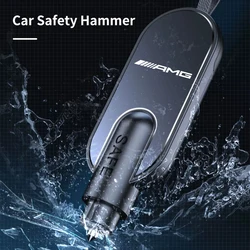 Mini Car Safety Hammer Emergency Self-rescue Tools For Mercedes Benz AMG A B C E S Class A180 CLK CLA GLE GLC GLK W205 W210 W108