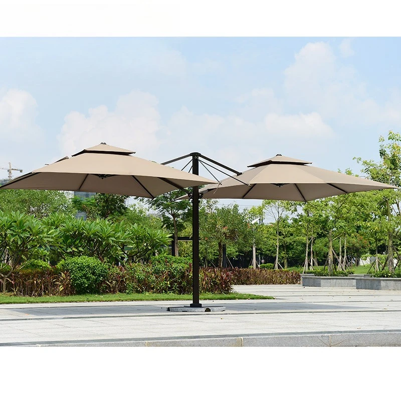 

Outdoor Umbrella, Room Outdoor, Roman, Double Top, Two Ends, Outdoor, Parasol