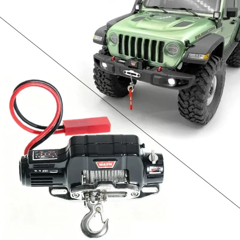 FOR 1/12 Scale 1/14 RC Climbing Car Universal Meijiaxin H12 Bull Naughty Dragon LC80 Remote Control Metal Winch