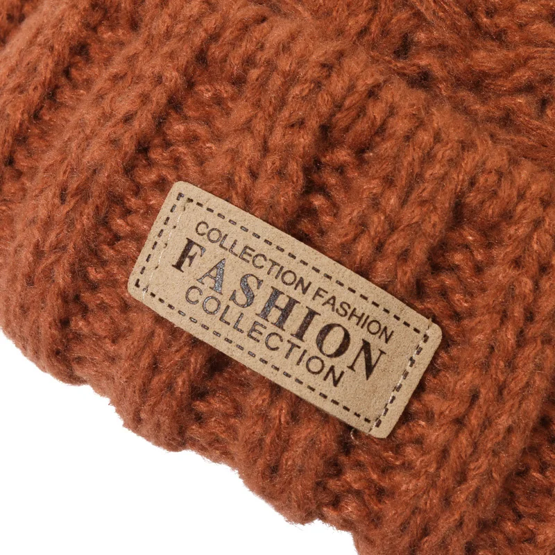 2 pçs chapéu de inverno cachecol conjunto feminino gorro de malha terno natal adolescente meninas boné orelhas quentes pescoço masculino gorros cachecol presente de ano novo