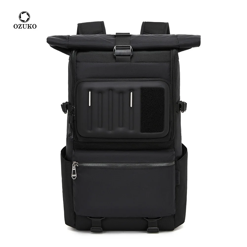 OZUKO Men Multi Functional Tactical Backpack Large Opening for Storage Commuting and Travel Backpack