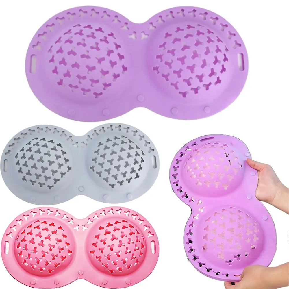 

Anti-Squeeze Silicone Bra Laundry Bag Protective Mesh Bra Cleaning Cover Quickly Dry Thicken Women's Bra Wash Pouch Machine-wash