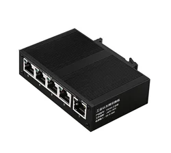 5 Ports 10/100Mbps Fast Switch RJ45 Metal Shell Unmanaged Ethernet Network Splitter