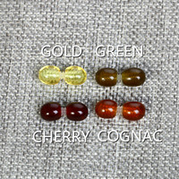 5Pcs Amber Plastic Thread Clasps Safety Bead Connector Clasp for Closure Necklace/diy Jewellery Hidden Buckle for Jewelry