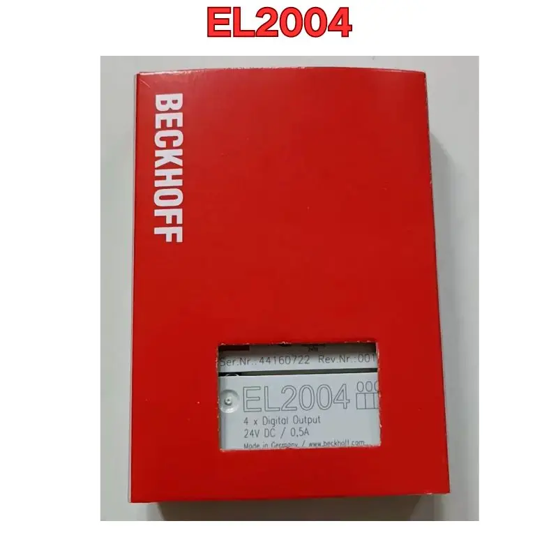 

New Beckhoff module EL2004