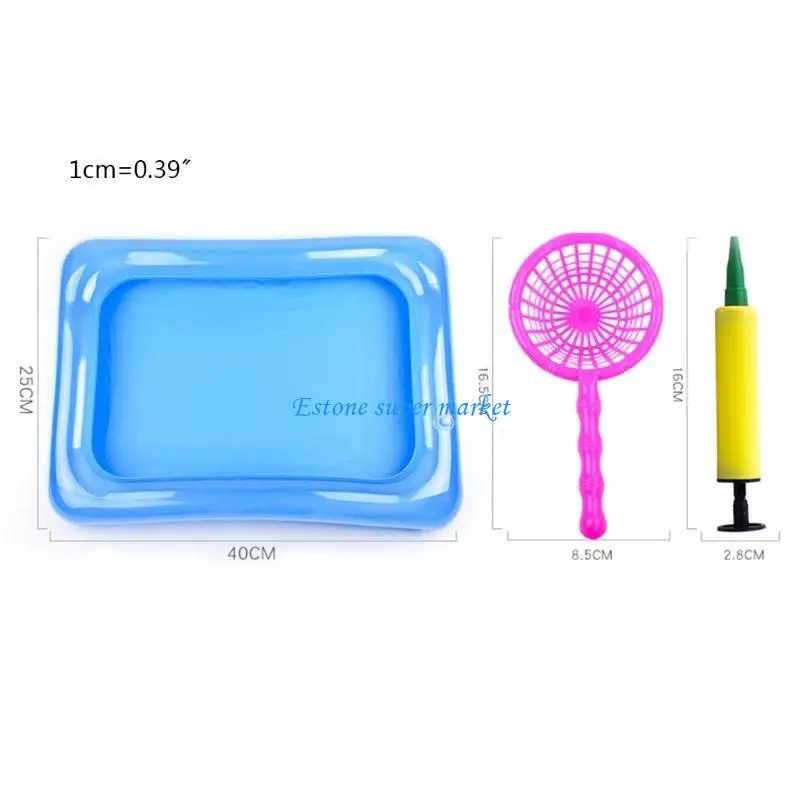 Jouets pêche magnétiques 090B, 29 pièces, canne à poisson en plastique, ensemble d'étang pour enfants, cadeaux d'eau