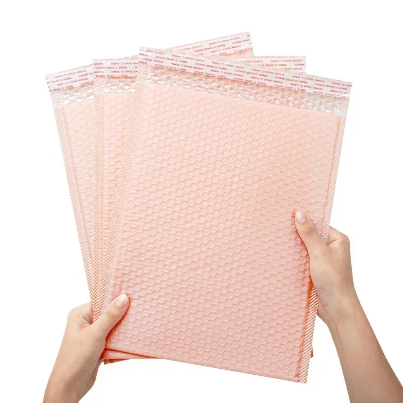 20 Stuks Bubble Mailers Bubbels Gewatteerde Mailing Enveloppen Mailer Poly Voor Verpakking Zelfzegel Verzendzak Opvulling Tassen Groot Formaat