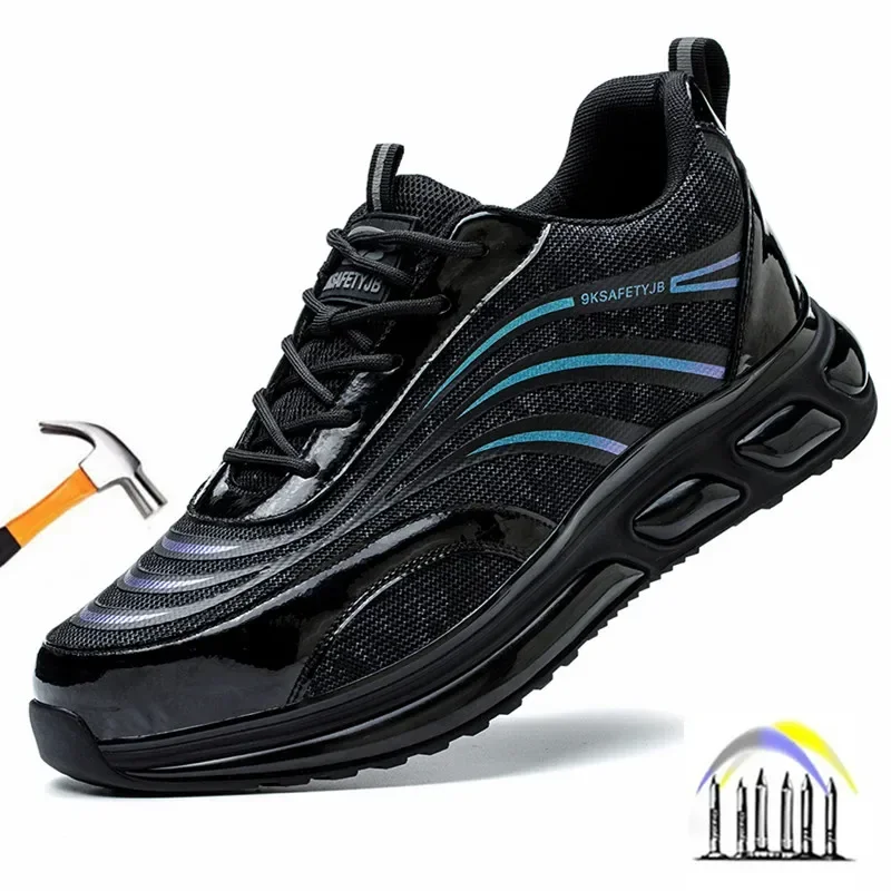

industrial safety shoes steel toe work safety boots comfortable safety man shoesmen for work light weight sneakers for work