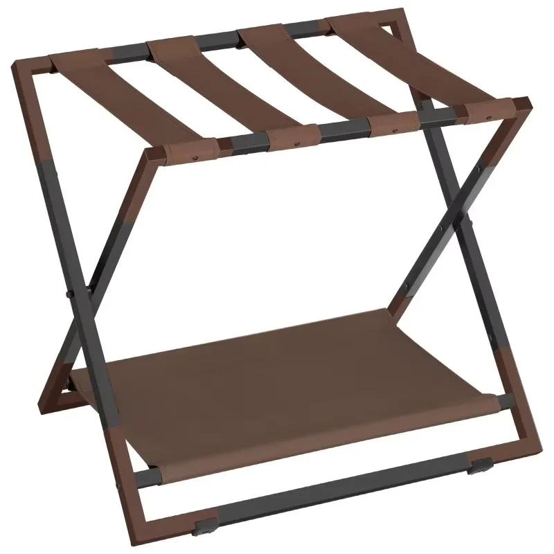 luggage-rack-foldable-suitcase-stand-with-faux-leather-support-top-and-metal-frame-for-guest-room-hotel-bedroom-closet
