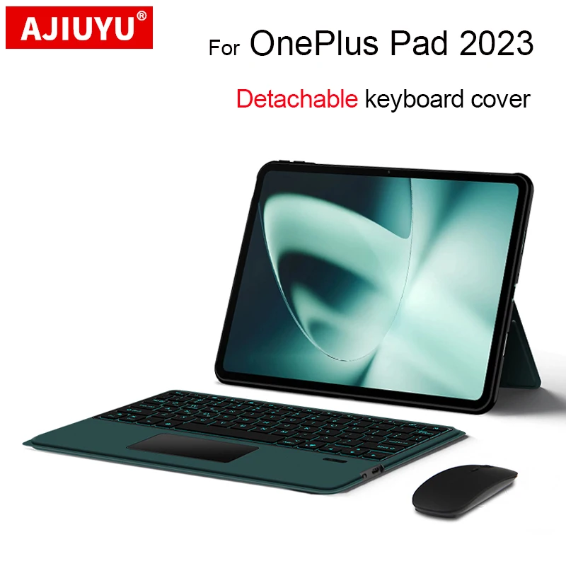 

Removable Magnetic Keyboard Case For OnePlus Pad 11.61" 2023 OPPO Pad 2nd Generation 11.61" Tablet Smart Case Portuguese German