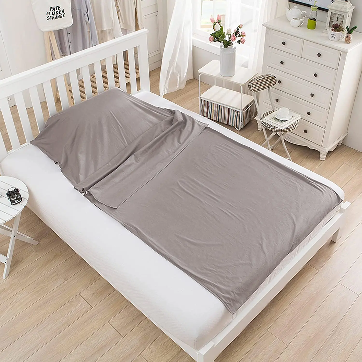 

Ultra-light Portable Summer Pure Cotton Travel Single Hotel Sleeping Bag Liner Single Blanket