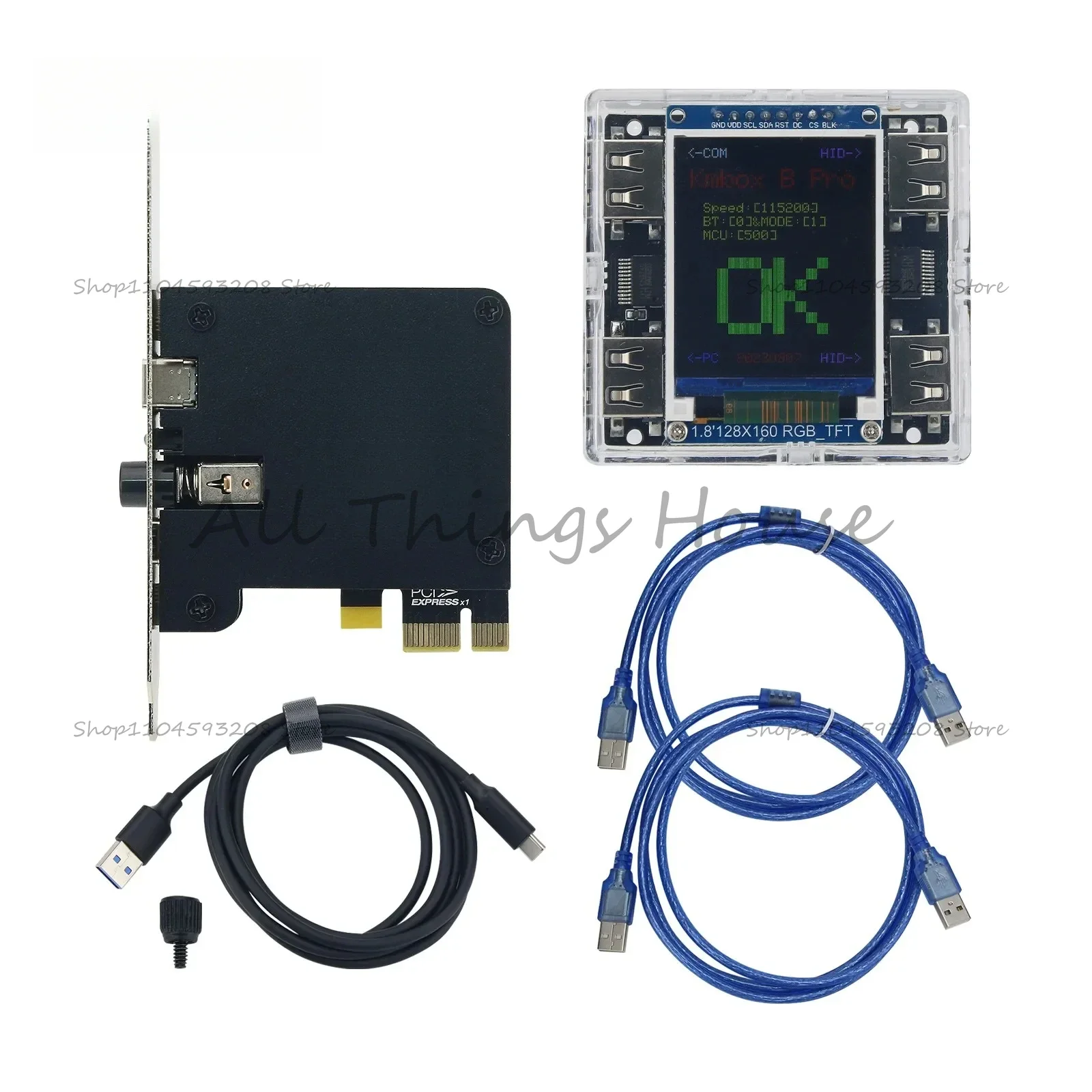 

HamGeek MVP DMA Board Базовая версия Общая прошивка Kmbox B (Pro) Контроллер клавиатуры и мыши с экраном LeetDMA