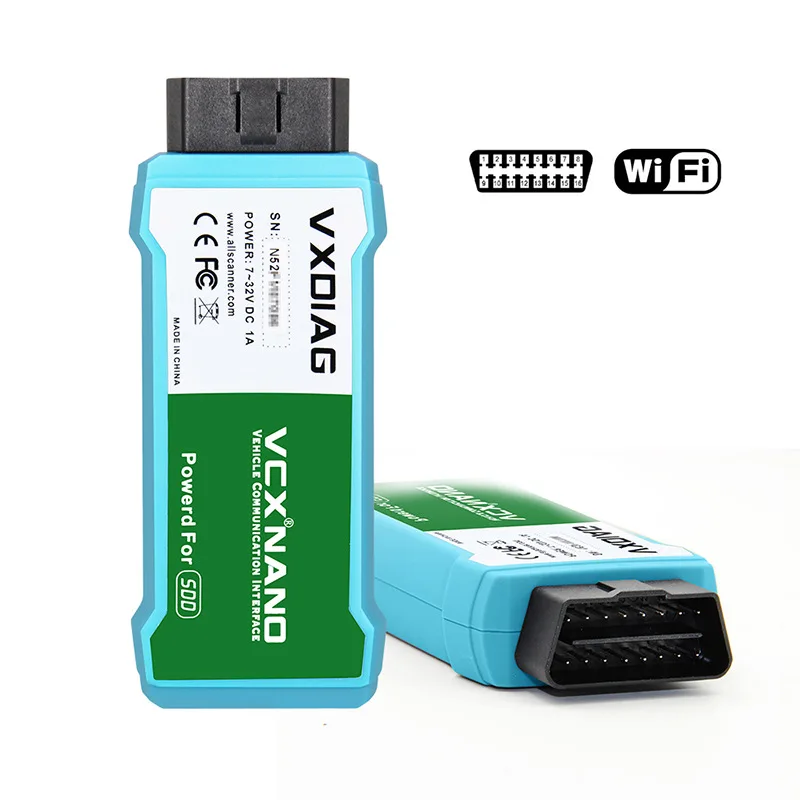 VXDIAG VCX NANO Applicable for Land Rover/Jaguar 2 in 1WIFI Version Automobile diagnosis equipment SDD V161