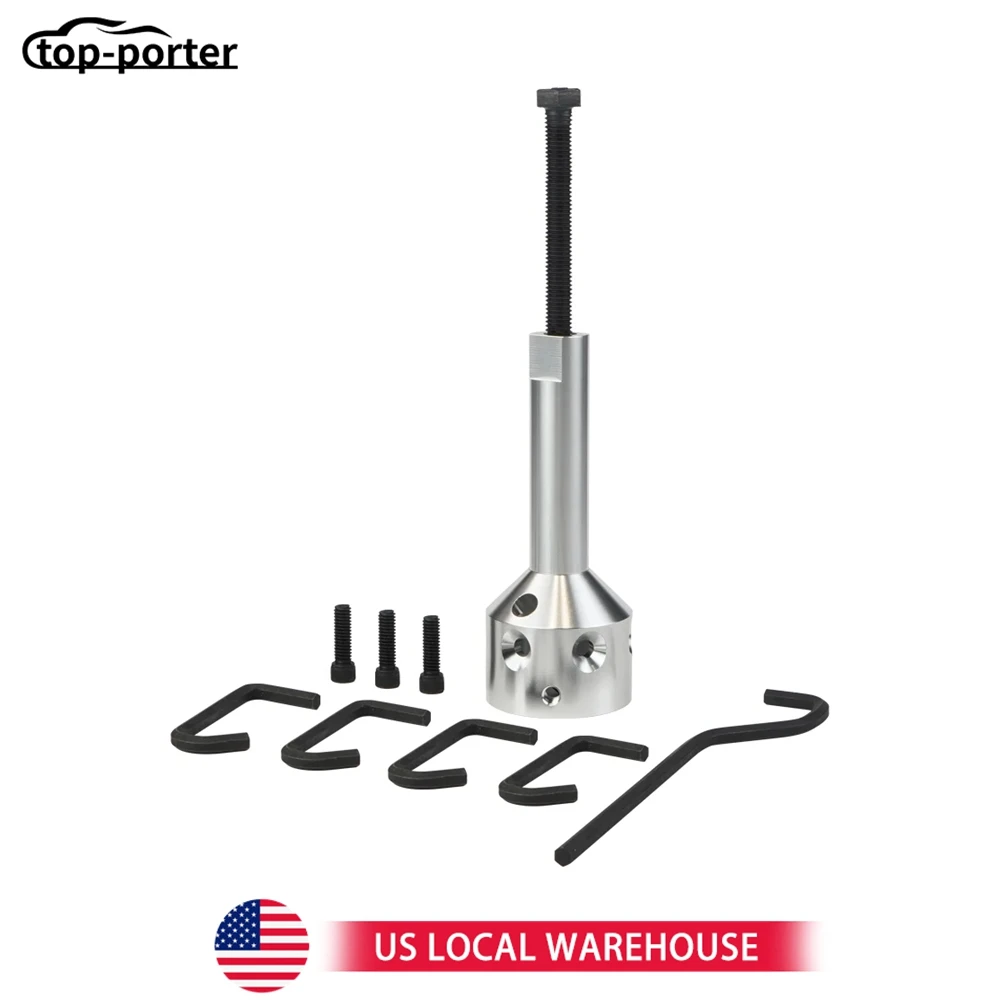 

UP-1 Ultimate Hub Fan Blade Blower Wheel Puller For 5/8" Belt Drive and 1/2" Or Less Direct Drive Motor Shafts Silver