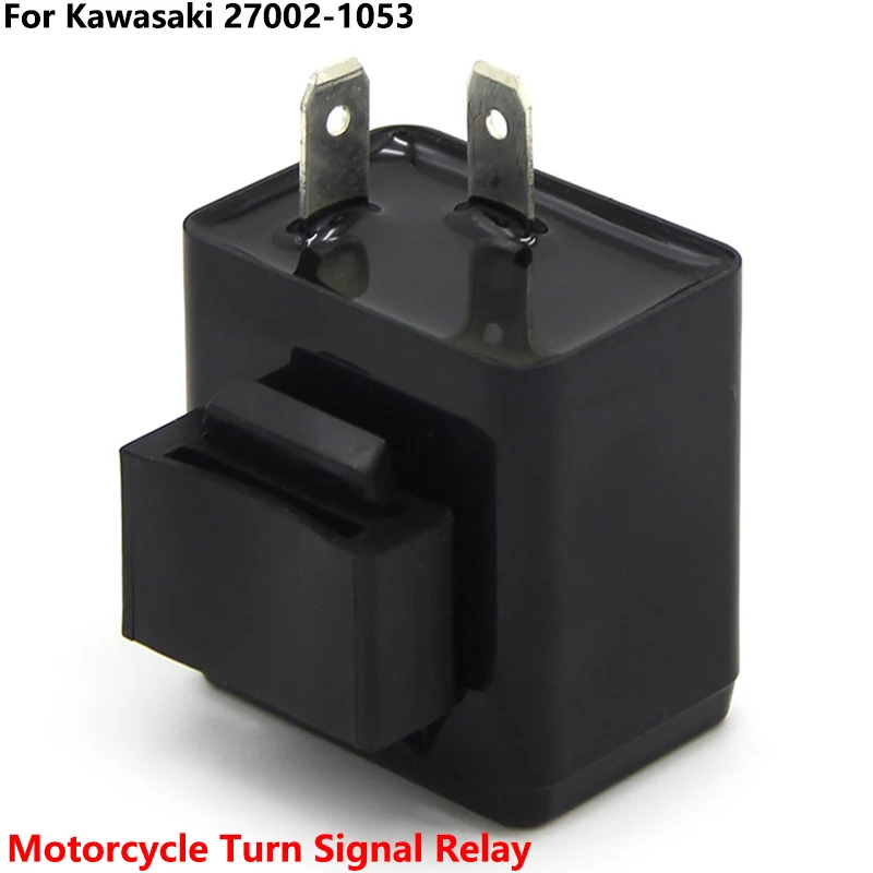 

Motorcycle Relay Turn Signal For Kawasaki 27002-1053 KLX650 Motard AR125 AR125 BN125 EL250 Eliminator 125 150 EN500 EN450 Vulcan